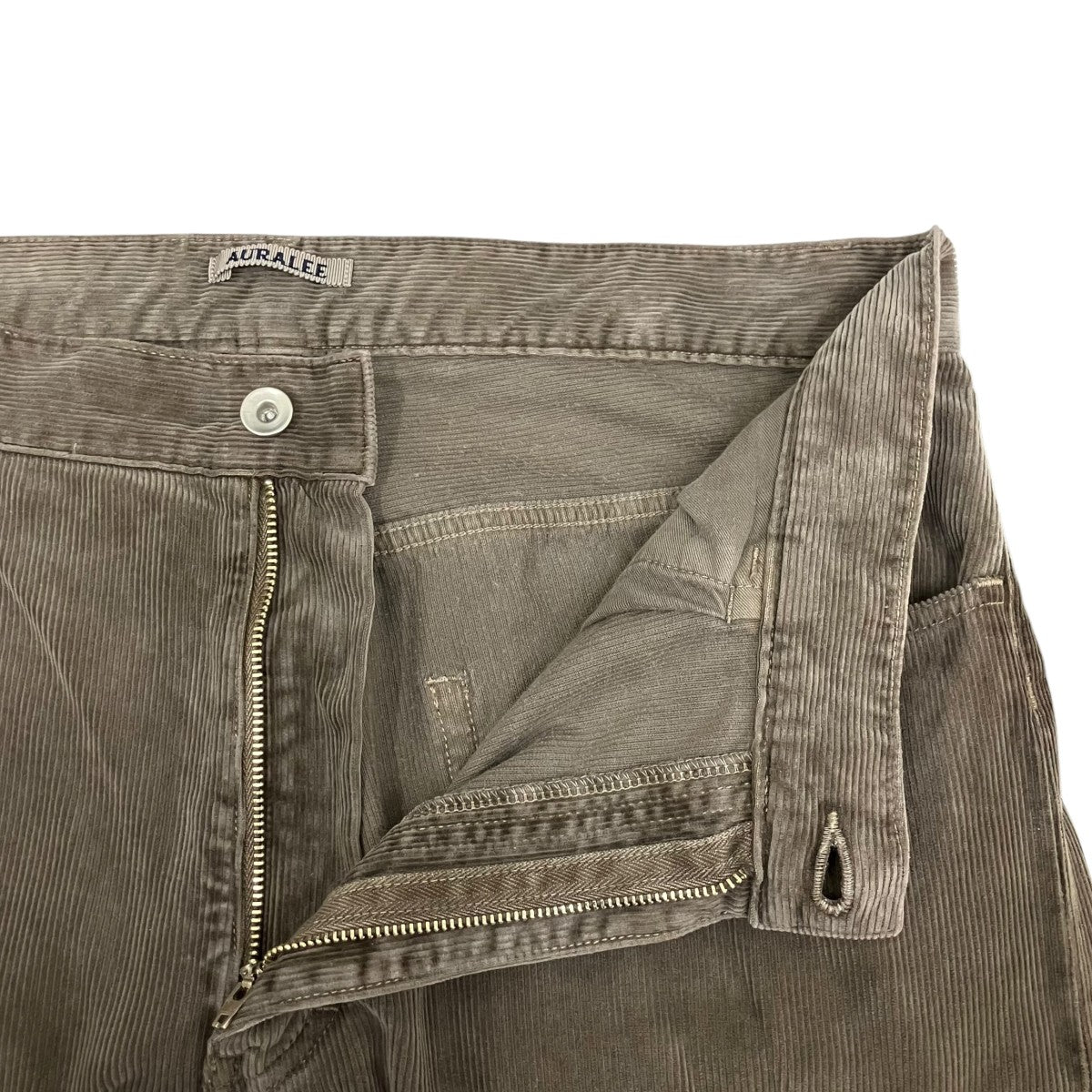 25AWPIGMENT DYED FINX CORDUROY WIDE 5P PANTSコーデュロイパンツA25AP02FC