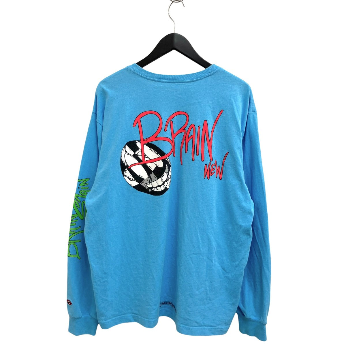 PPO BRAIN NEW LS MATTY BOYブレインニュープリント クルーネックロングスリーブTシャツ 034-043095