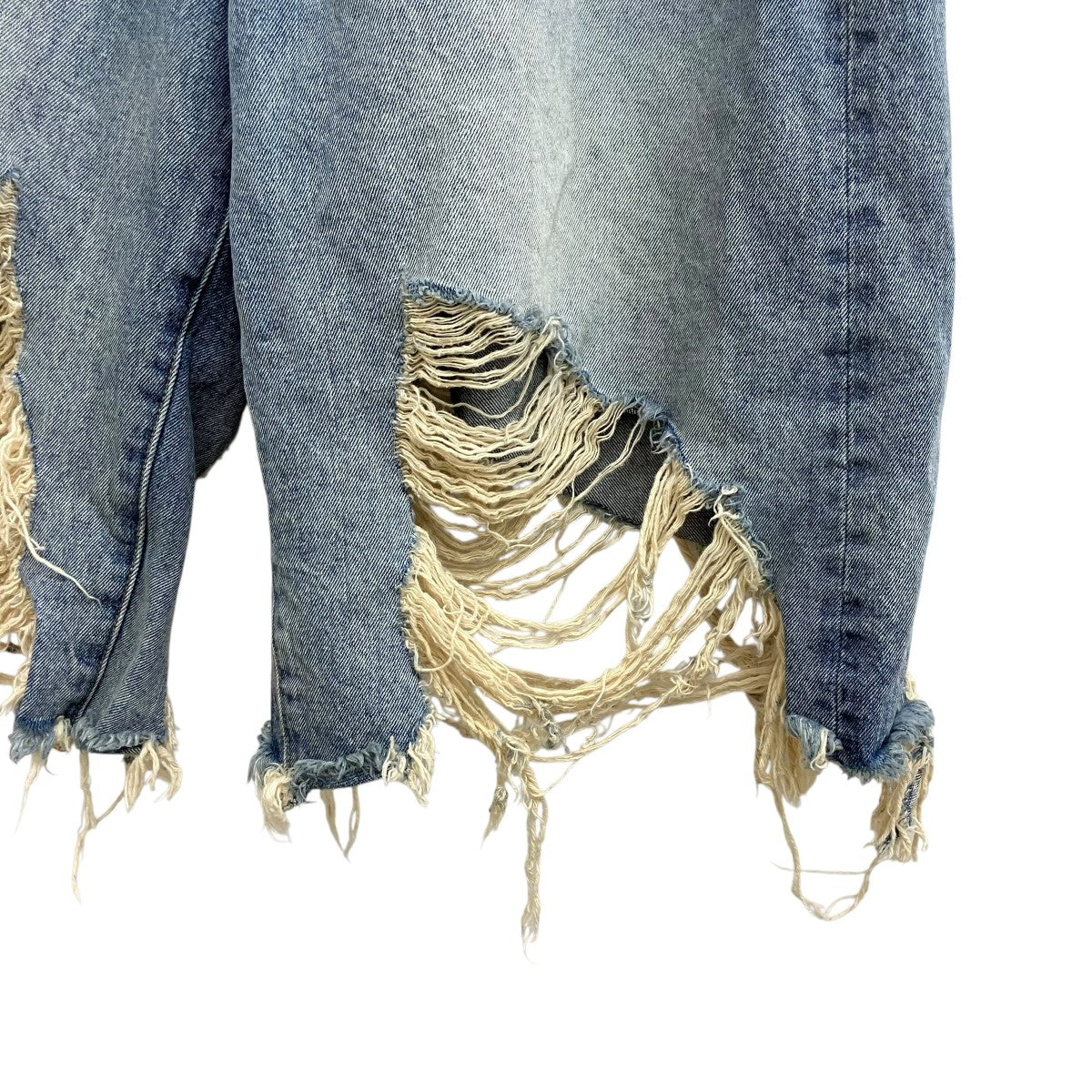JUN NAKAYAMA(ジュン ナカヤマ) JN RIPPED DENIM SHORTSデニムショート