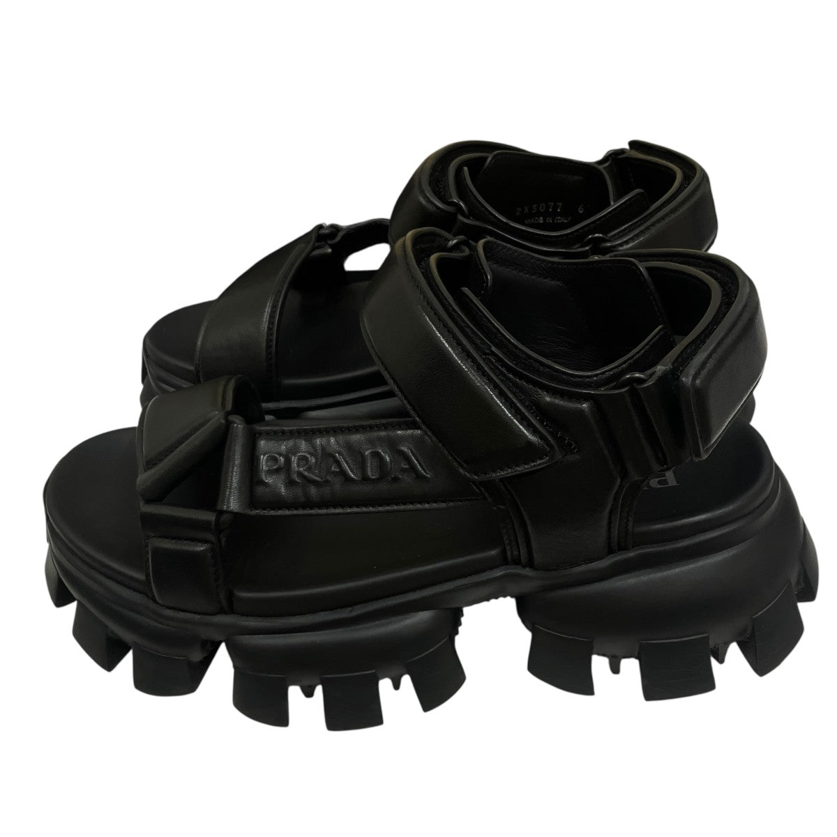 Padded Nappa Leather Sport Sandalsサンダル2X3077