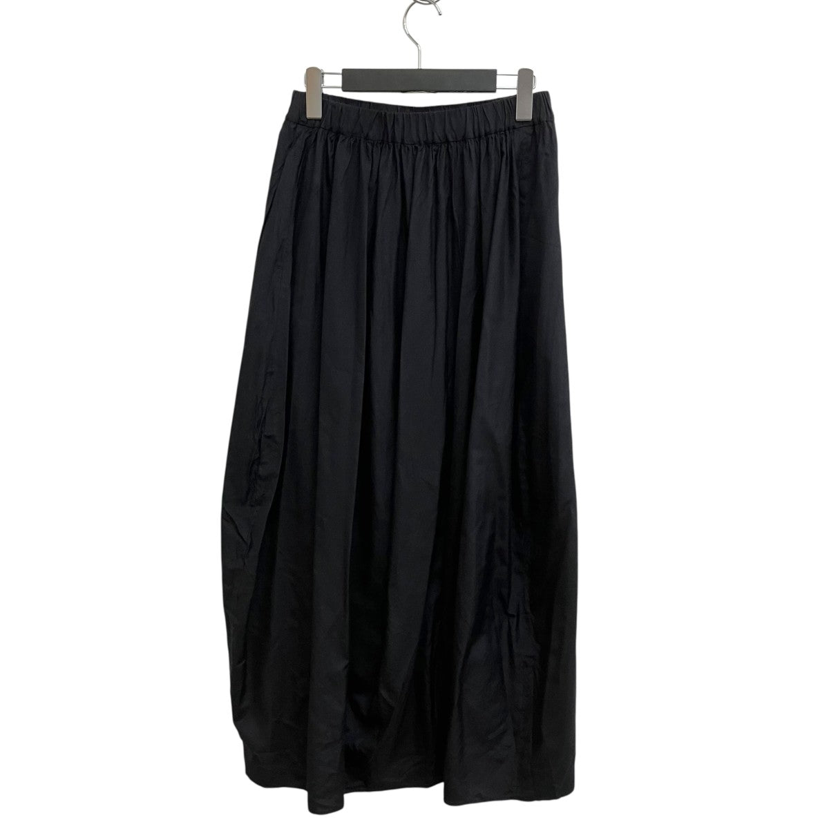 Silk taffeta gather long skirtロングスカートS24SS-SK03