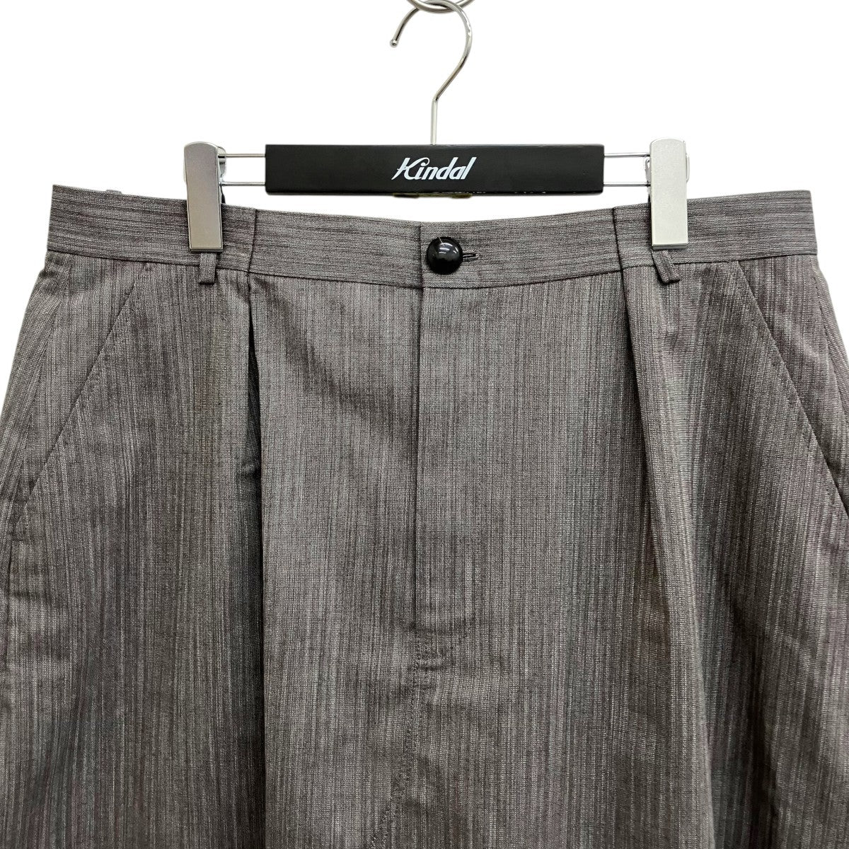 24SSTIDAN LAYERED SHORTSストライプハーフパンツNS24507