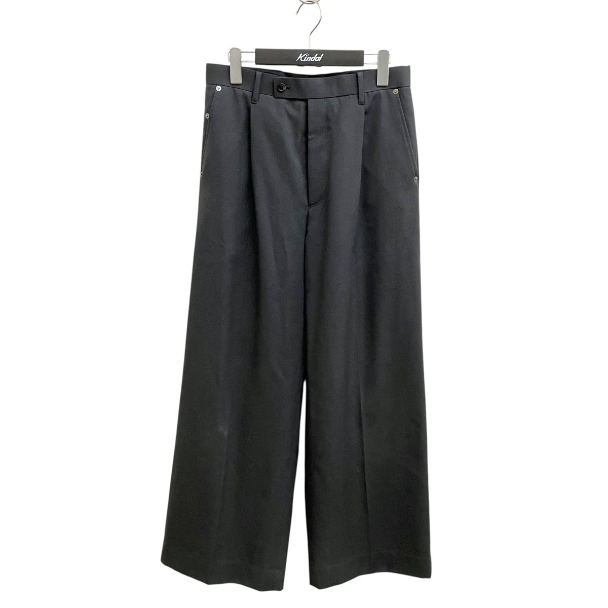 SINGLE TUCK WIDE TROUSERSスラックスFW25M-S4S003-204
