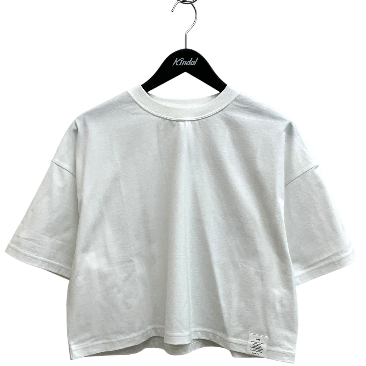 CROPPED SHORT-SLV TEE半袖Tシャツ251-12378
