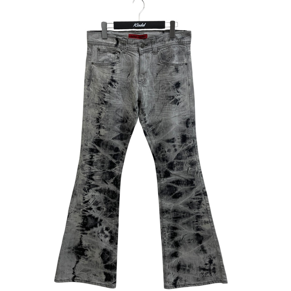 Grey Tie Dye Driftデニムパンツ