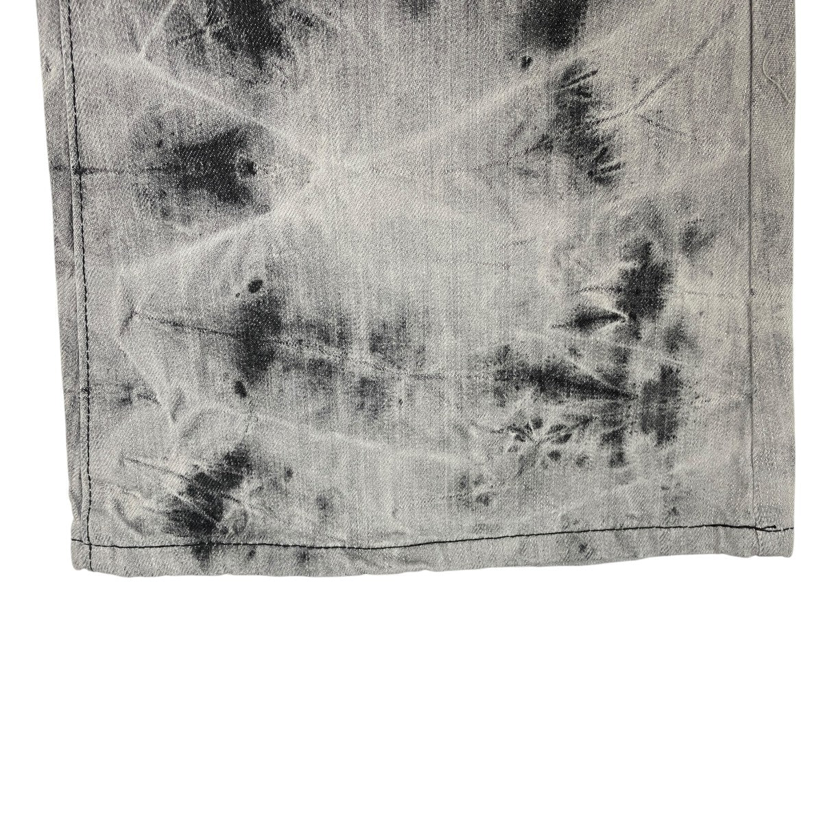 Grey Tie Dye Driftデニムパンツ