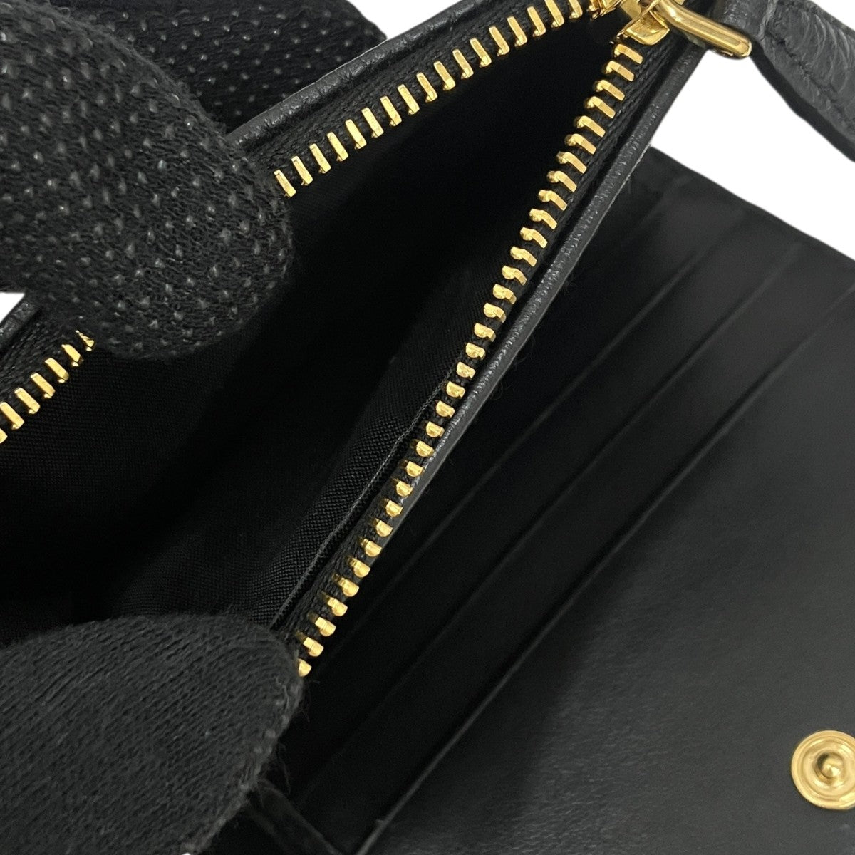SAFFIANO TRIANGOLO2つ折り財布1ML050