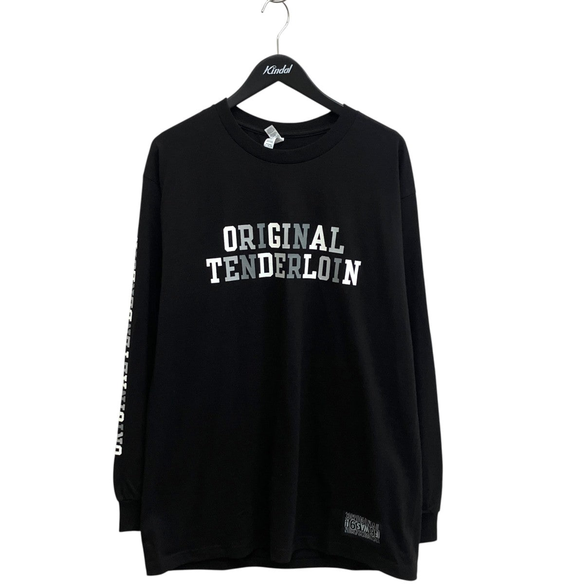 TENDERLOIN(テンダーロイン) TEE 2AロングスリーブTシャツ ブラック