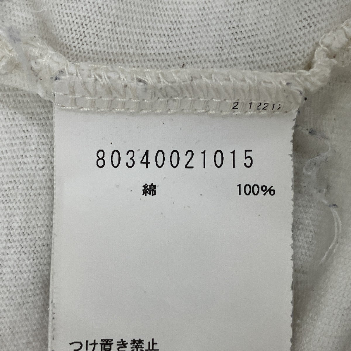 2トーンTシャツTシャツ80340021015