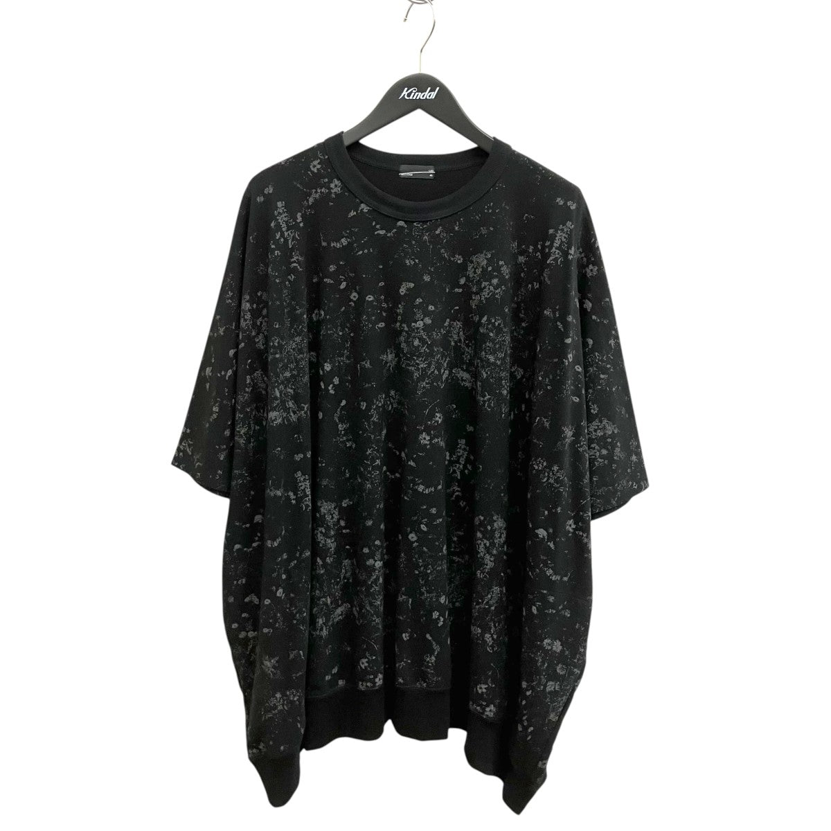 T-CLOTH SMALL FLOWER FRENCH SLEEVE BIG PULLOVER半袖Tシャツ2125-609