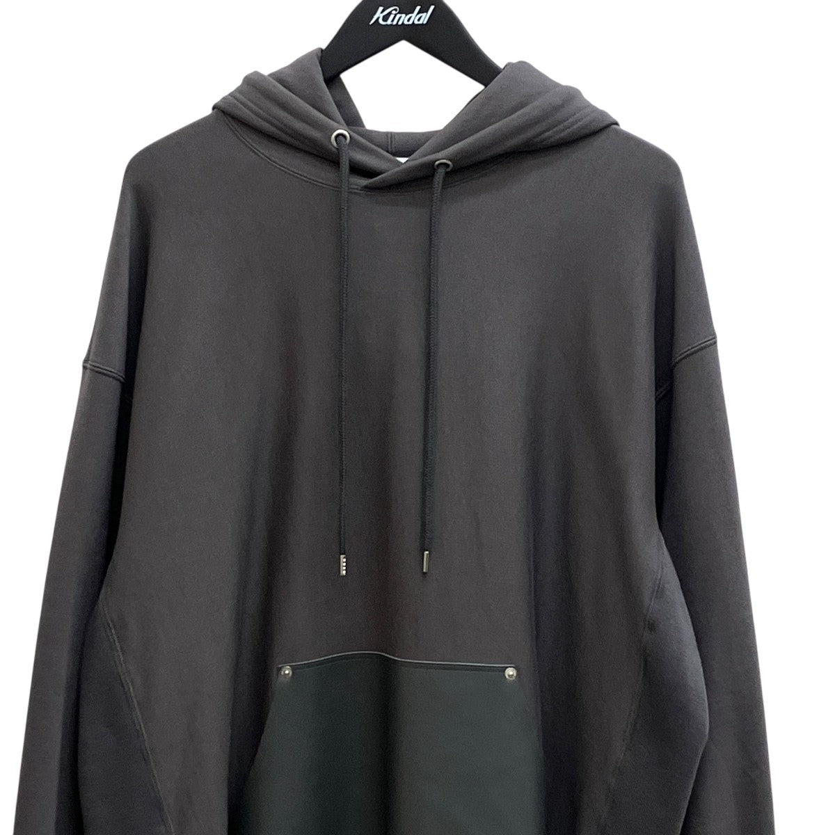 LEATIHER POCKET SWEAパーカー5A001-0424-39