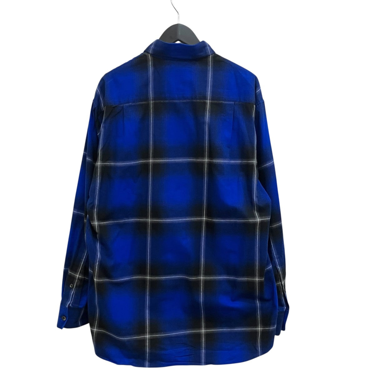 COTTON VIYELLA OMBRE CHECK BIG SHIRT長袖シャツ2124-123