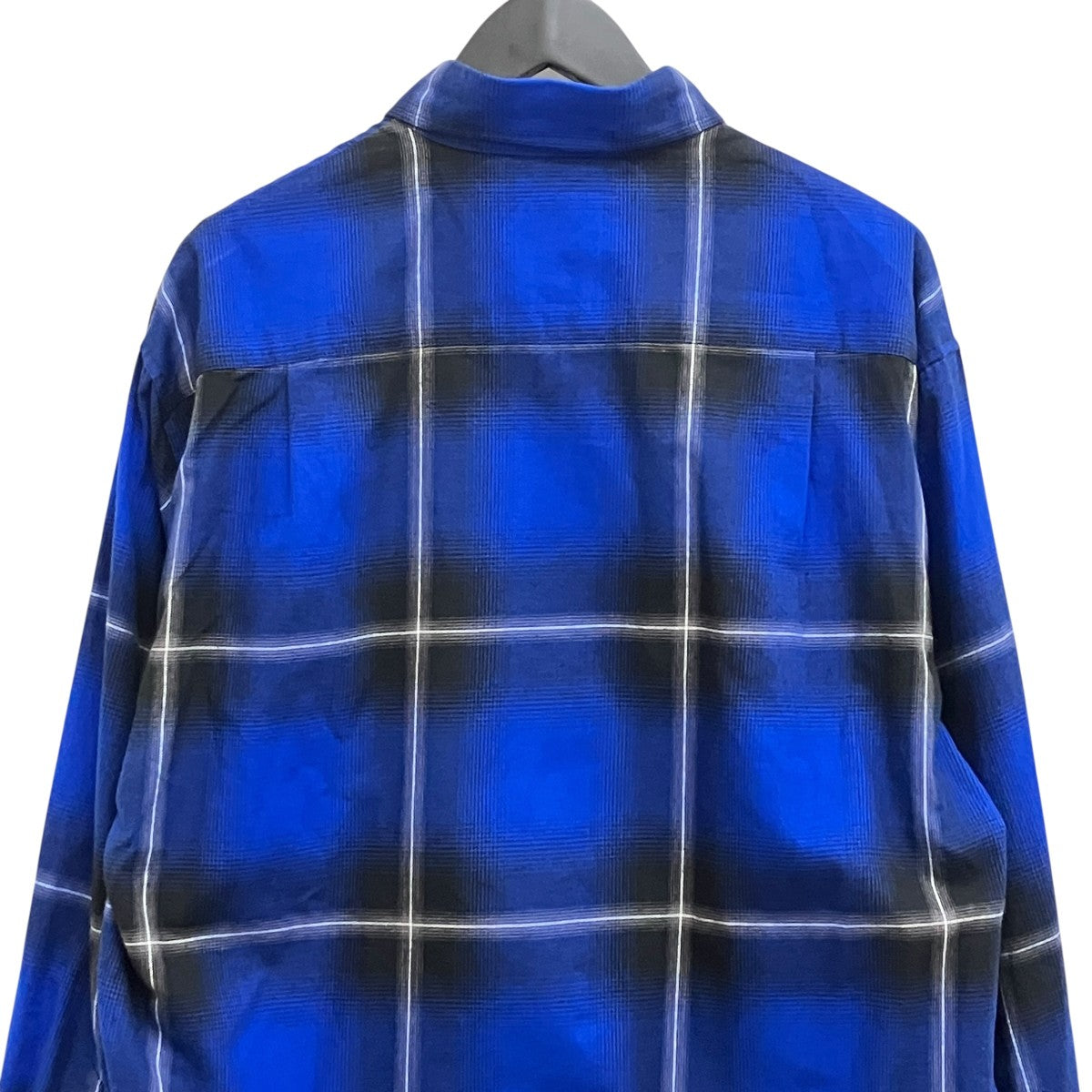 COTTON VIYELLA OMBRE CHECK BIG SHIRT長袖シャツ2124-123