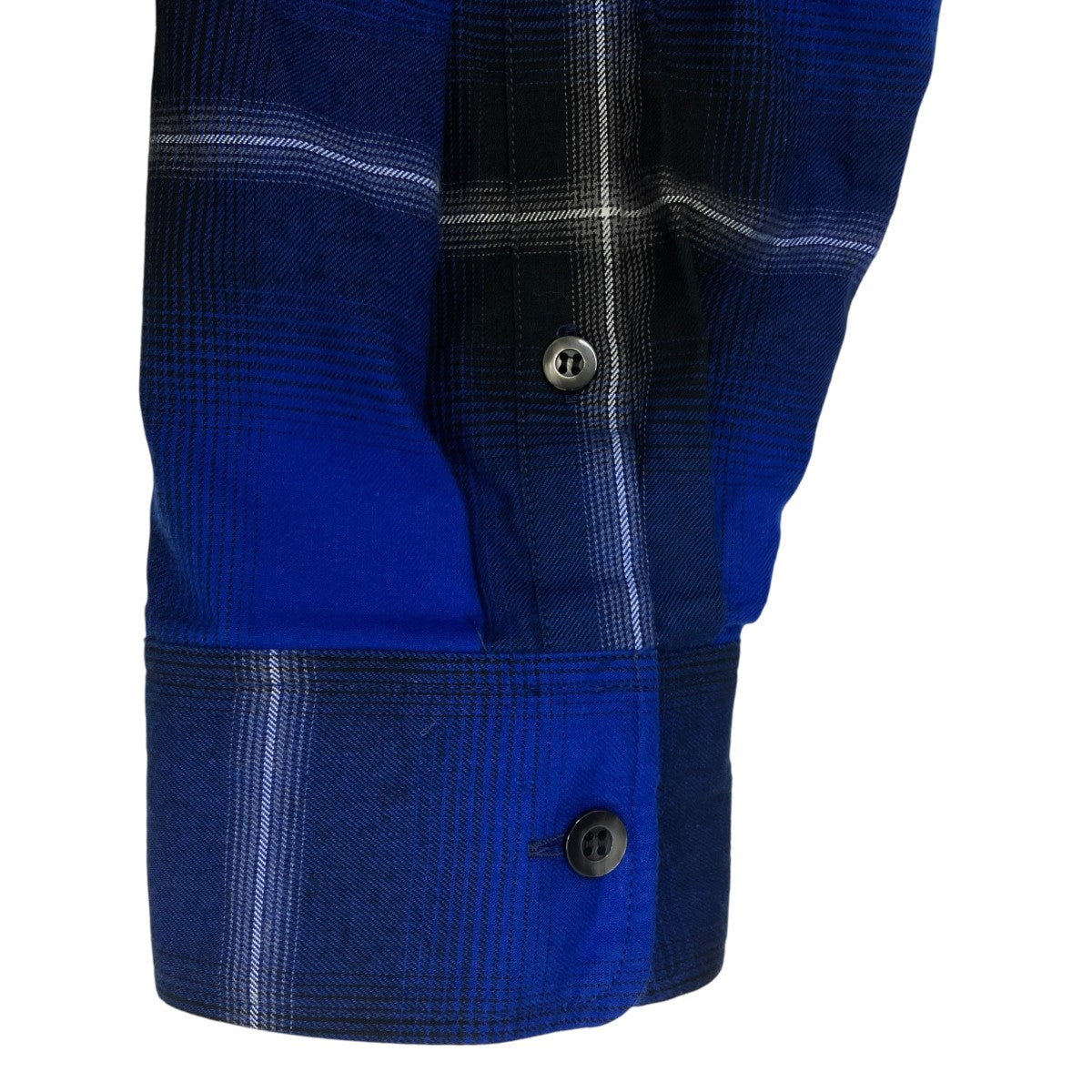 COTTON VIYELLA OMBRE CHECK BIG SHIRT長袖シャツ2124-123