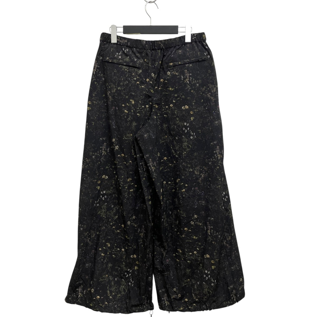 SMALL FLOWER WIDE FLARE PANTSナイロンパンツ2125-521