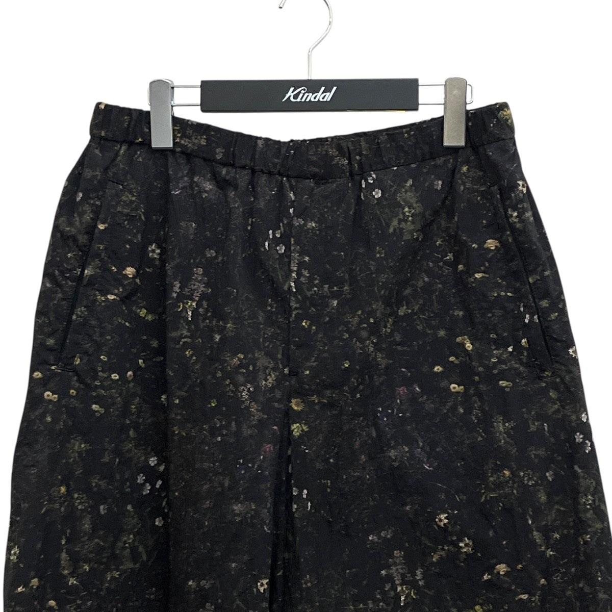 SMALL FLOWER WIDE FLARE PANTSナイロンパンツ2125-521