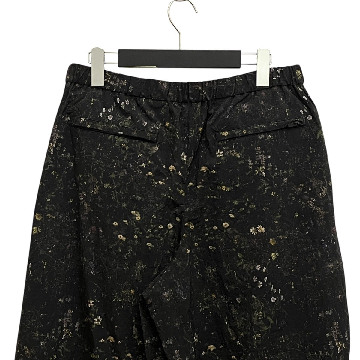 SMALL FLOWER WIDE FLARE PANTSナイロンパンツ2125-521
