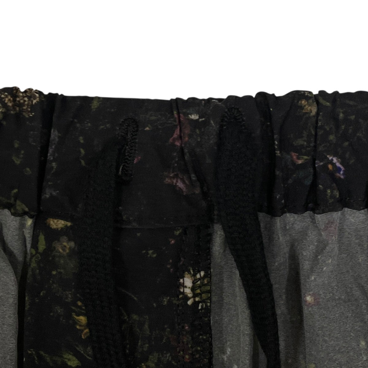 SMALL FLOWER WIDE FLARE PANTSナイロンパンツ2125-521