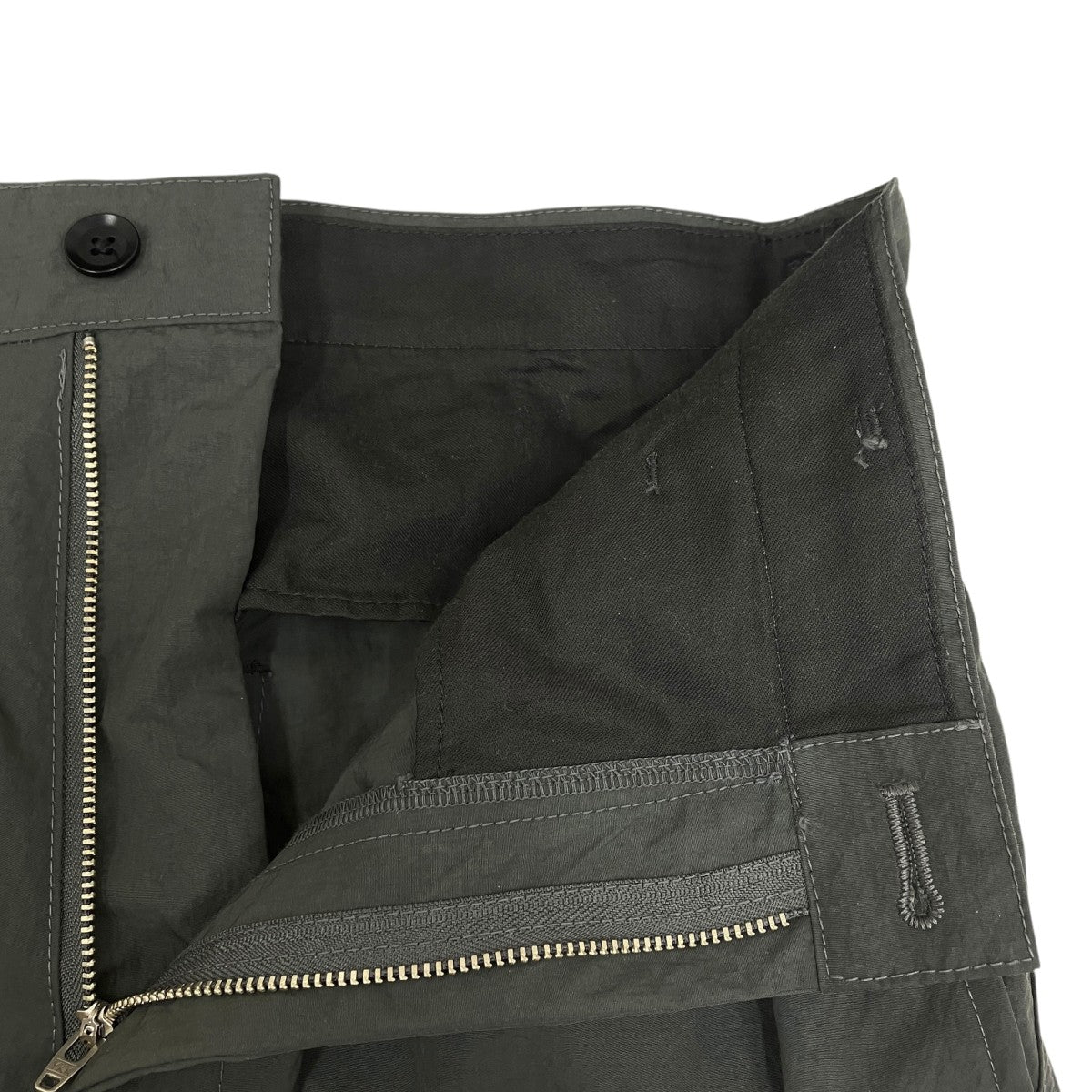 25SSRECYCLED NY TASSAR RIBBED HEM SAROUEL PANTSナイロンパンツGP-P10-600