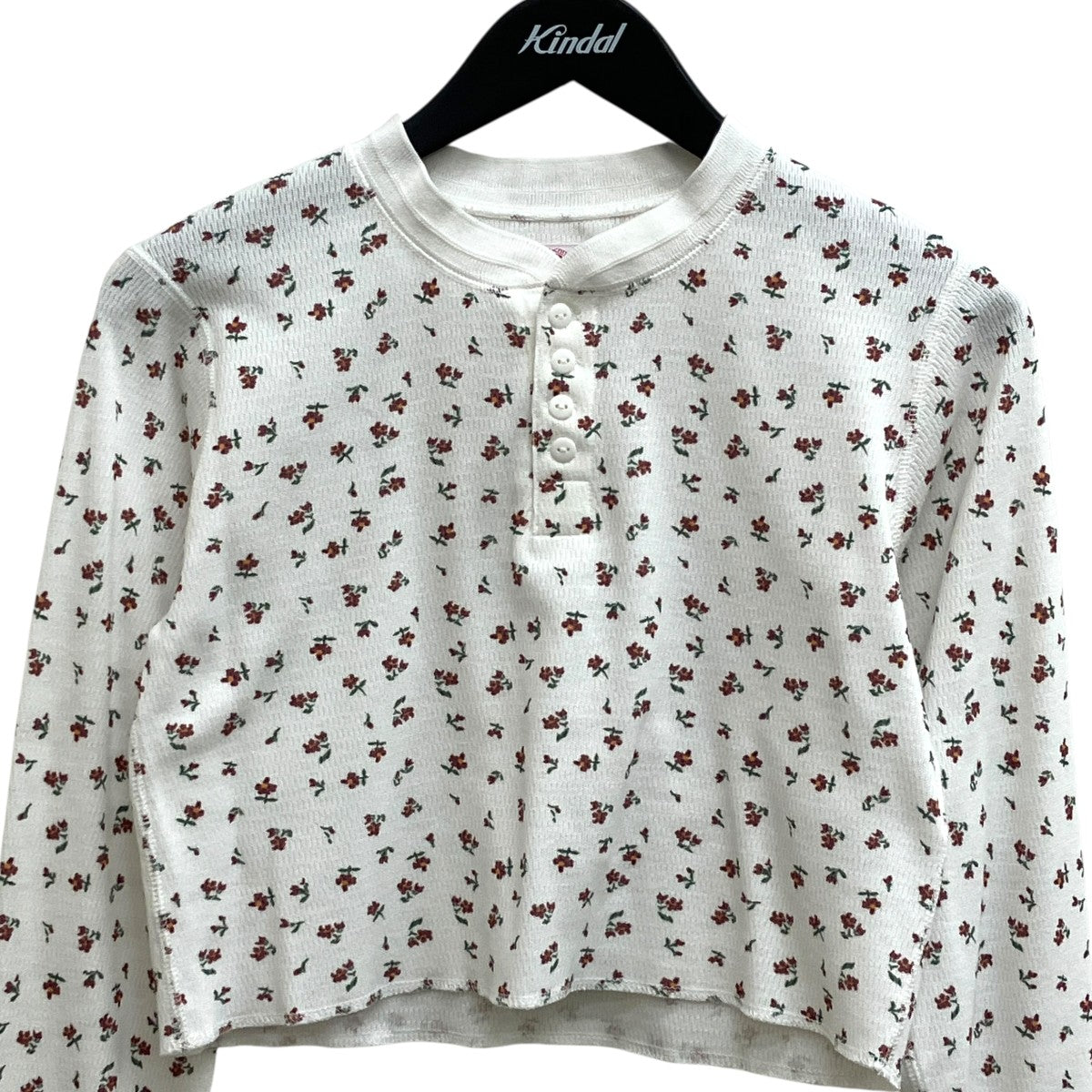 【別注】＜FAITH MILLS for 6＞THERMAL HENRY PULLOVER TOPサーマルカットソー