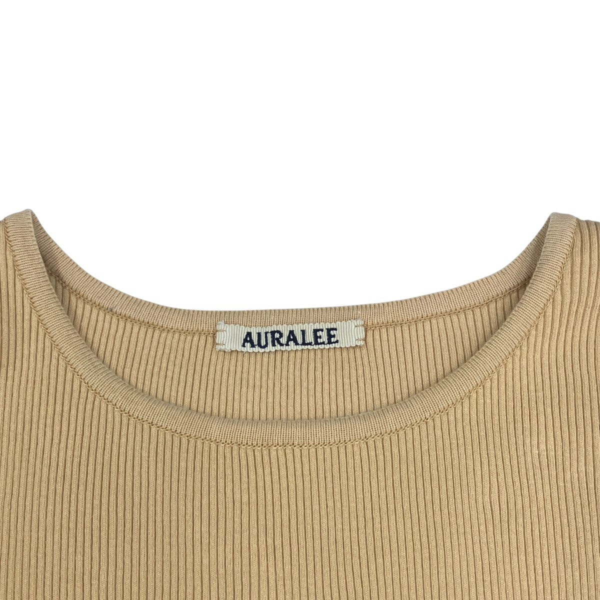 HIGH GAUZE RIB KNIT SLEEVELESSノースリーブカットソーA9ST03HR