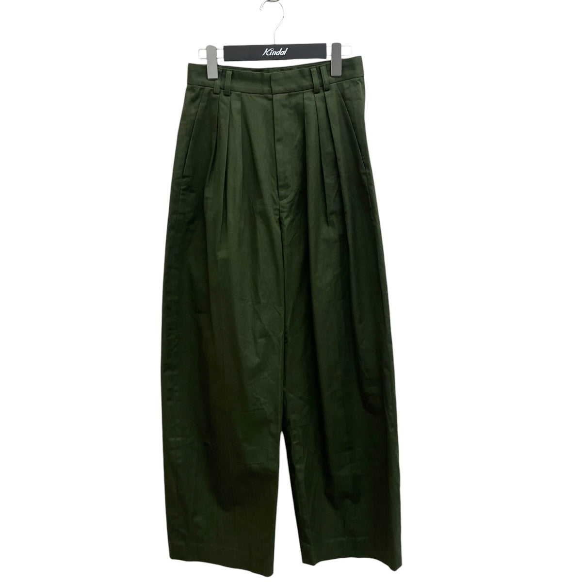 25AW タックワイドパンツ 8614-299-0663