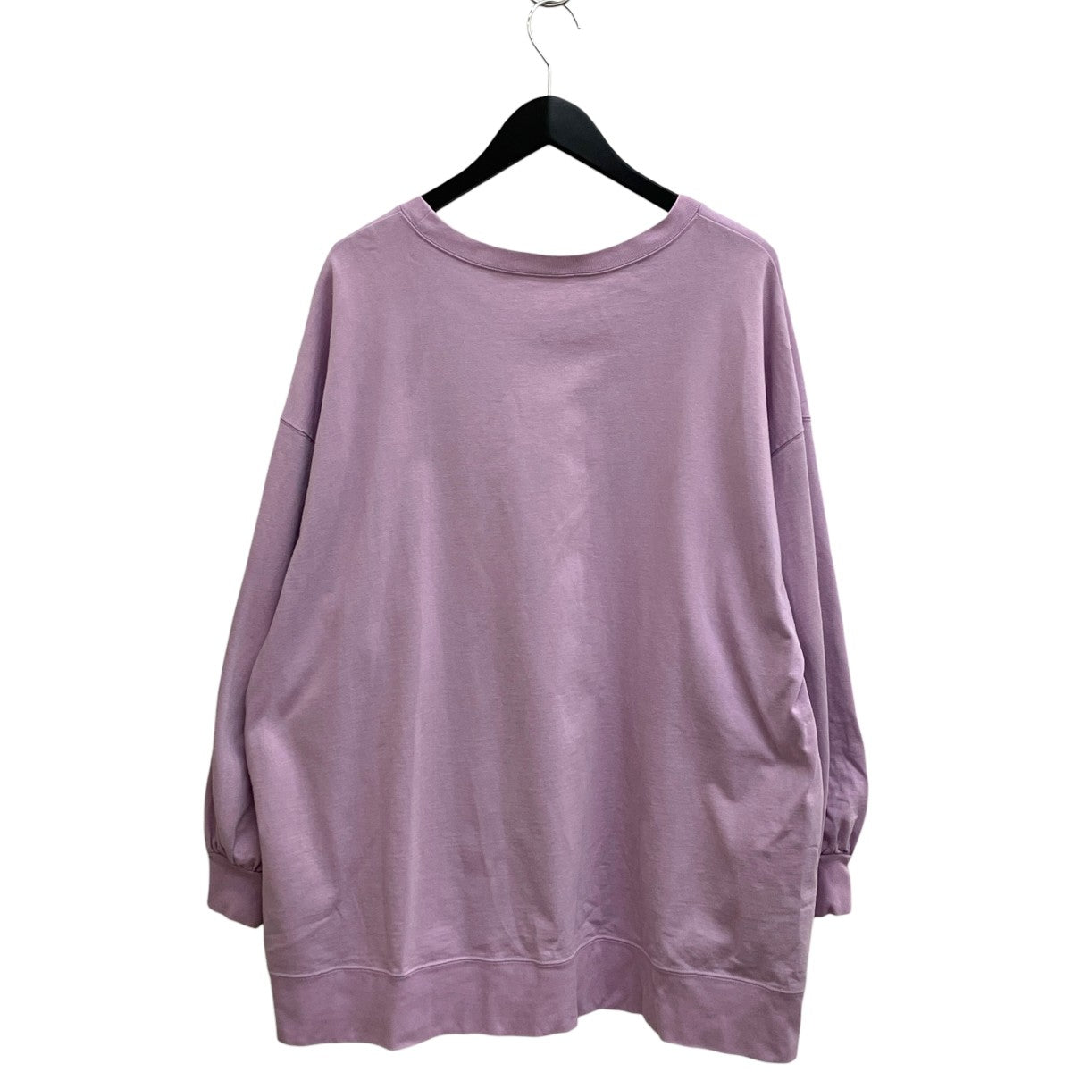 25SSデラべ天竺ルーズプルオーバートレーナー01251-1177
