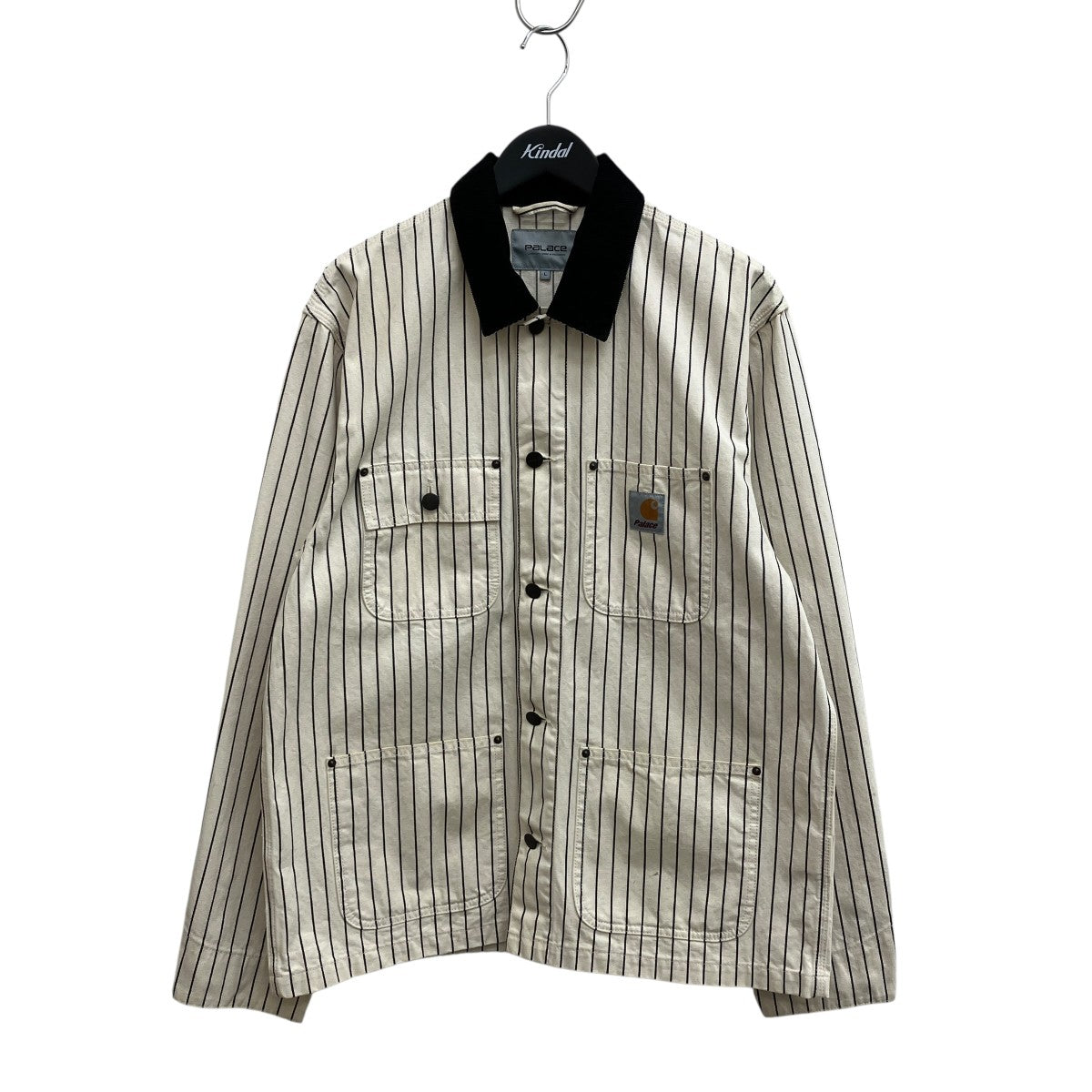 23FW Michigan Coat Hickory WaxストライプジャケットI032717