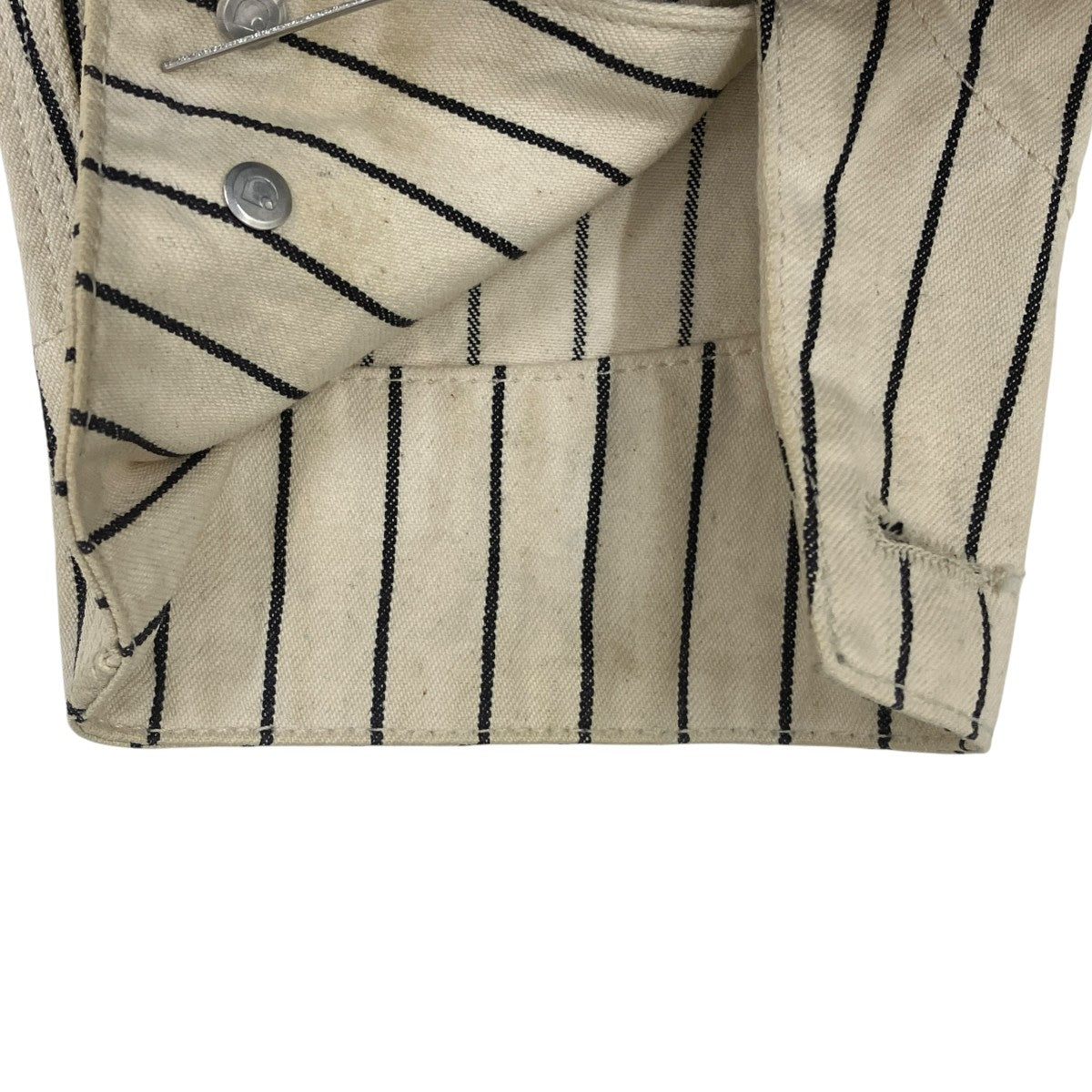 23FW Michigan Coat Hickory WaxストライプジャケットI032717