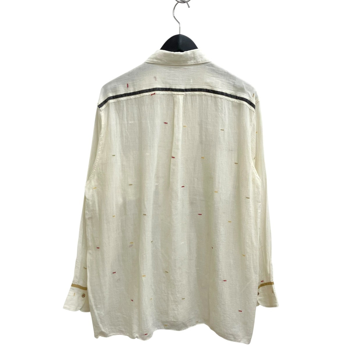 25SSOPEN JAMDANI SHIRTS長袖シャツMT5103-0611