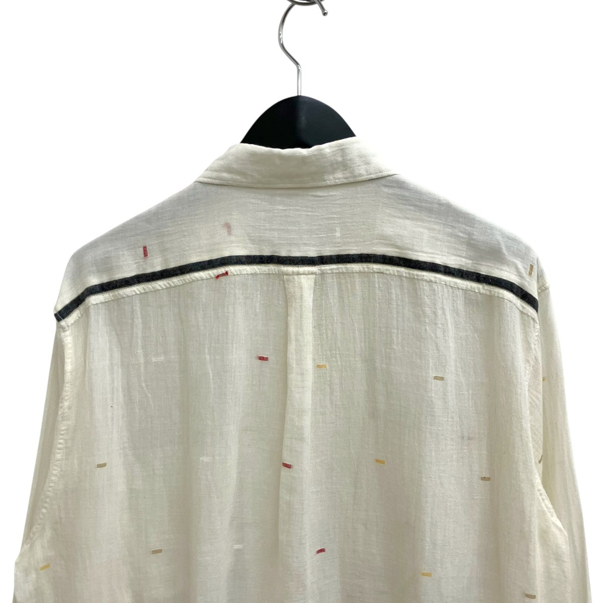 25SSOPEN JAMDANI SHIRTS長袖シャツMT5103-0611