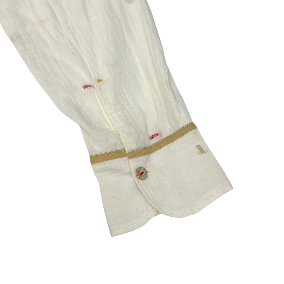 25SSOPEN JAMDANI SHIRTS長袖シャツMT5103-0611