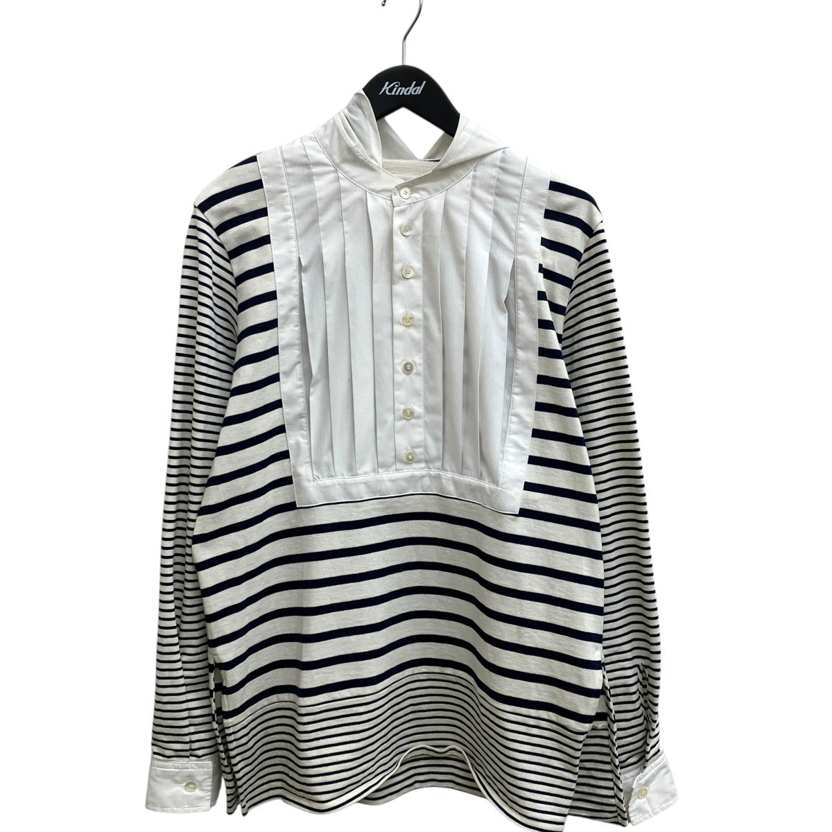 25SSMARINE PULLOVER SHIRTボーダープルオーバーシャツM25K6CS005