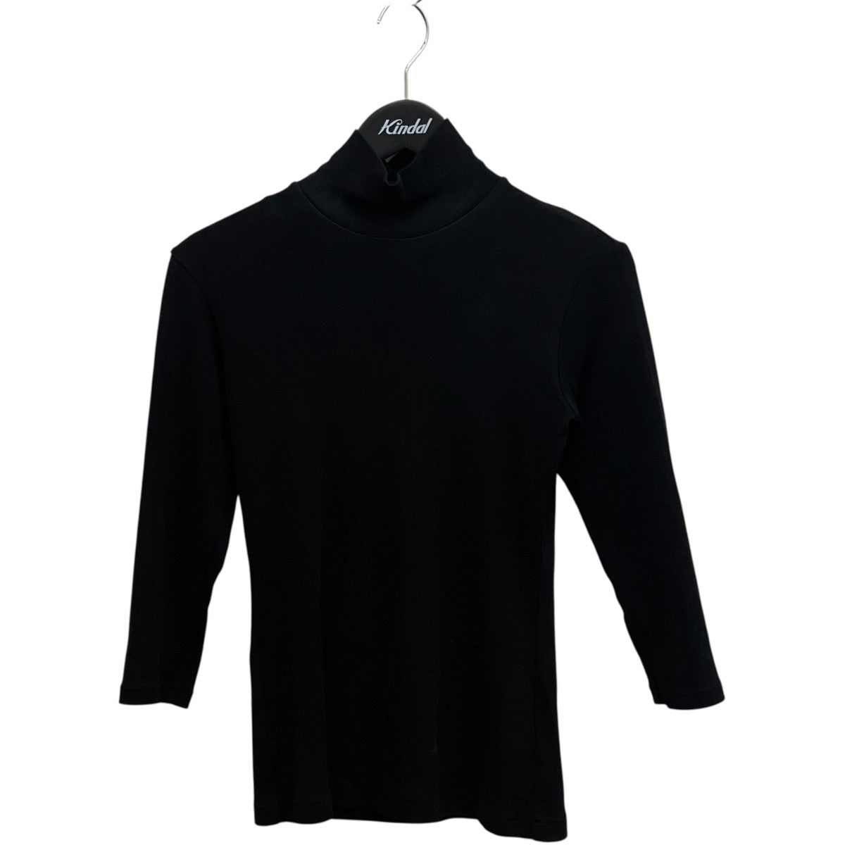 COTTON SINGLE JERSEY BINDER SHORT SLV TハイネックカットソーFA-T75-060
