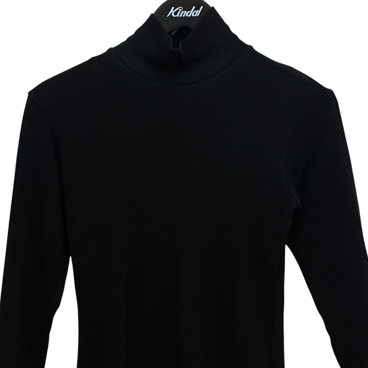 COTTON SINGLE JERSEY BINDER SHORT SLV TハイネックカットソーFA-T75-060