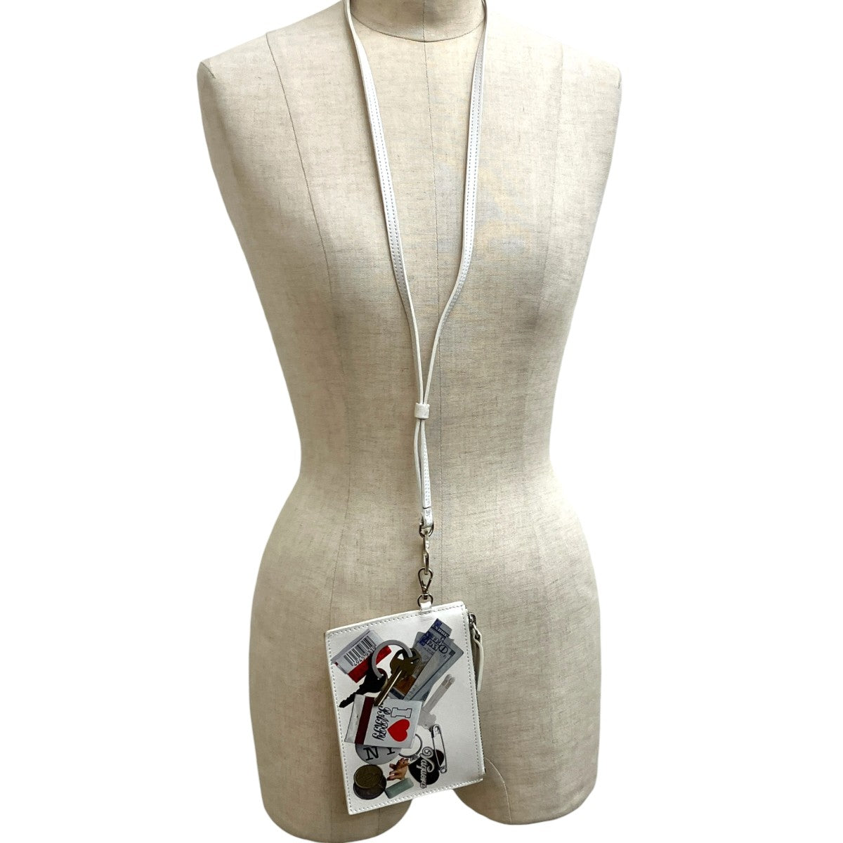 25SSWOMEN TROMPEL’OEIL BAG LEATHERショルダーポーチ