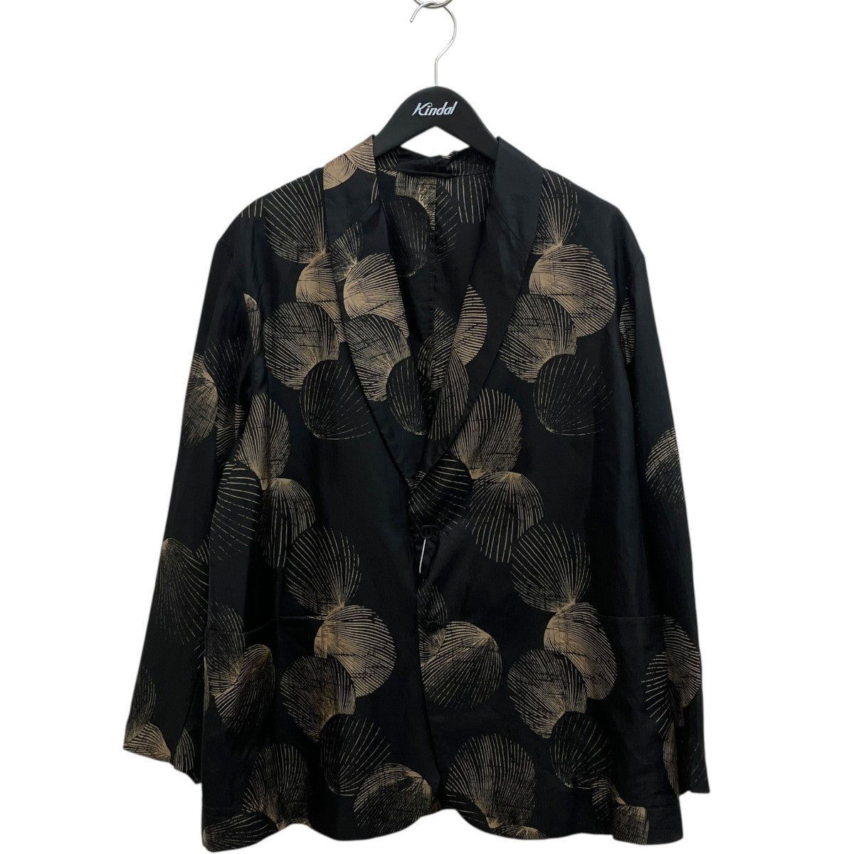 25SSSILK SHELL SHAWL COLLAR JACKETシャツジャケットB01-L1004