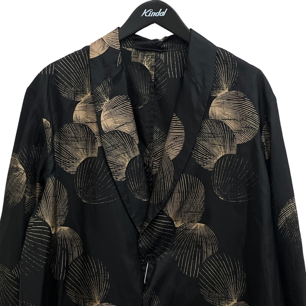 25SSSILK SHELL SHAWL COLLAR JACKETシャツジャケットB01-L1004