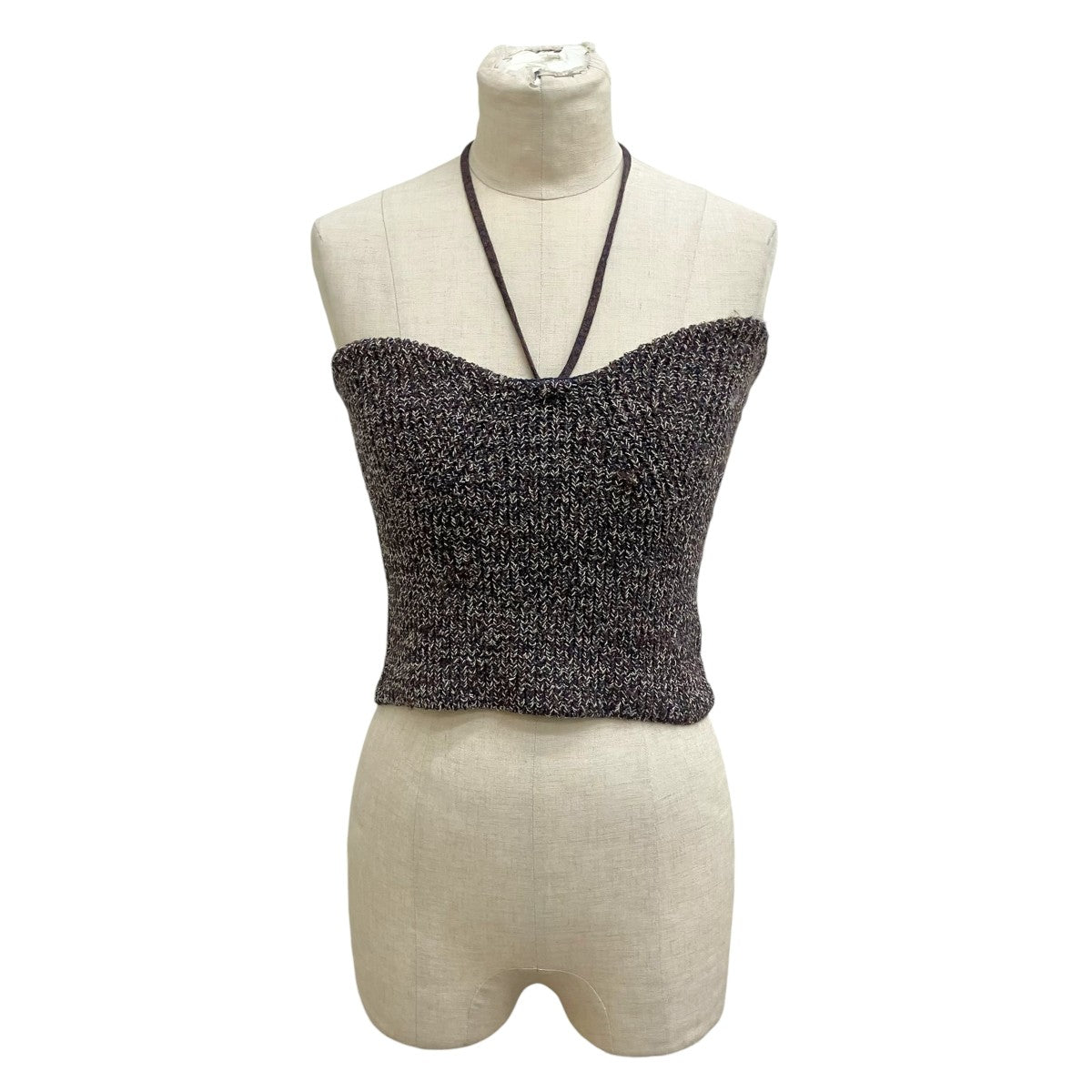 HEATHER COTTON KNIT TUBETOPチューブトップ18106-2232