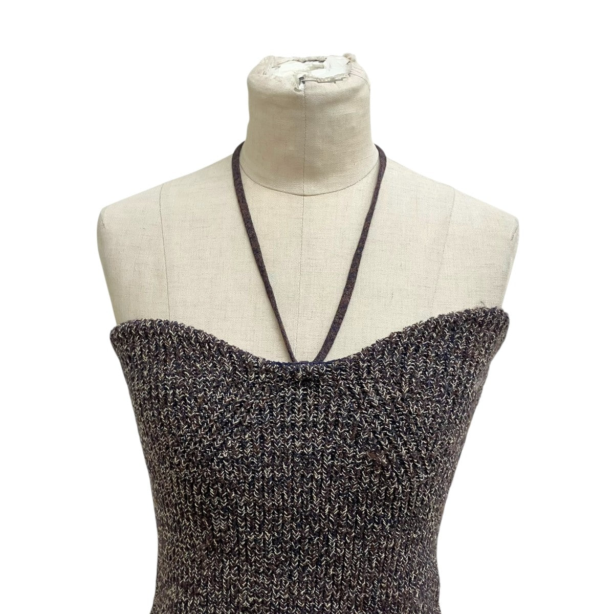 HEATHER COTTON KNIT TUBETOPチューブトップ18106-2232