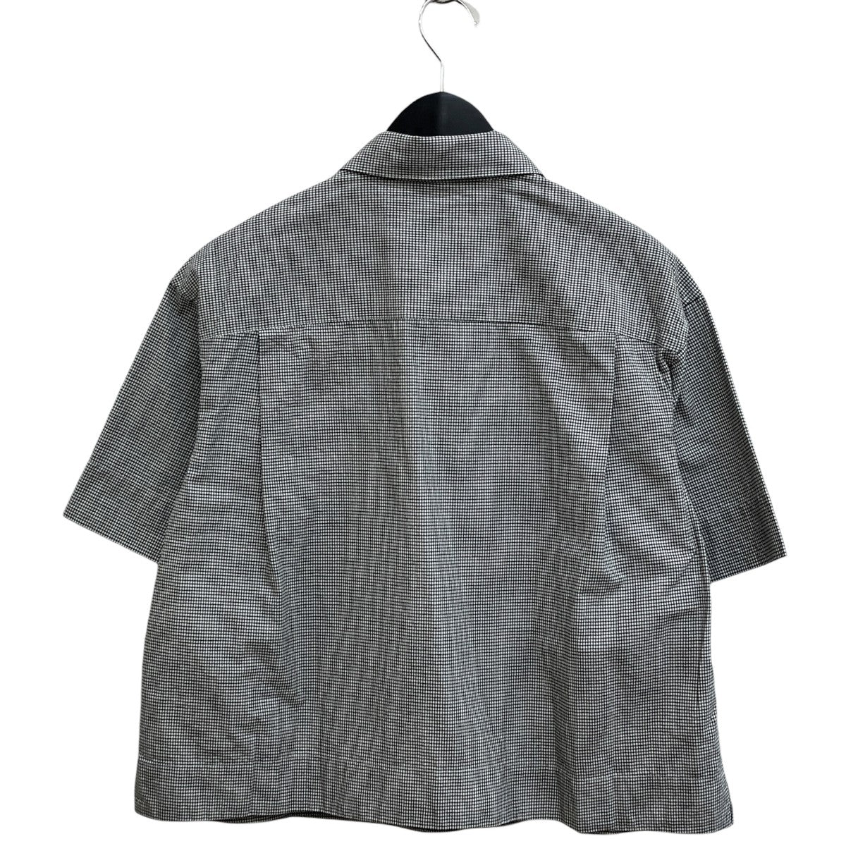 TINY GINGHAM COTTON半袖シャツ595-6152552
