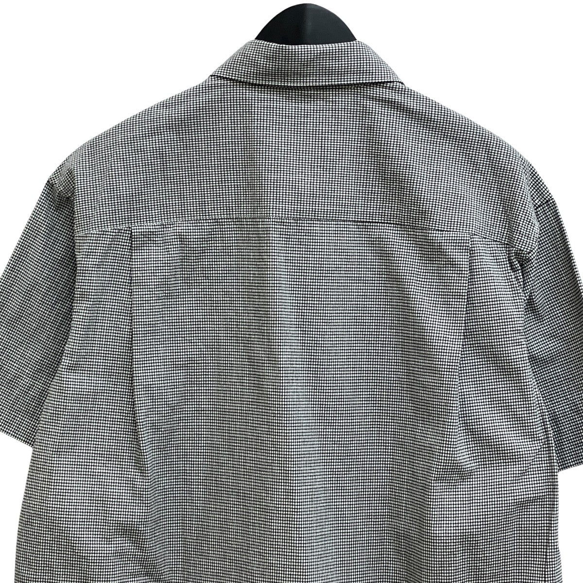 TINY GINGHAM COTTON半袖シャツ595-6152552