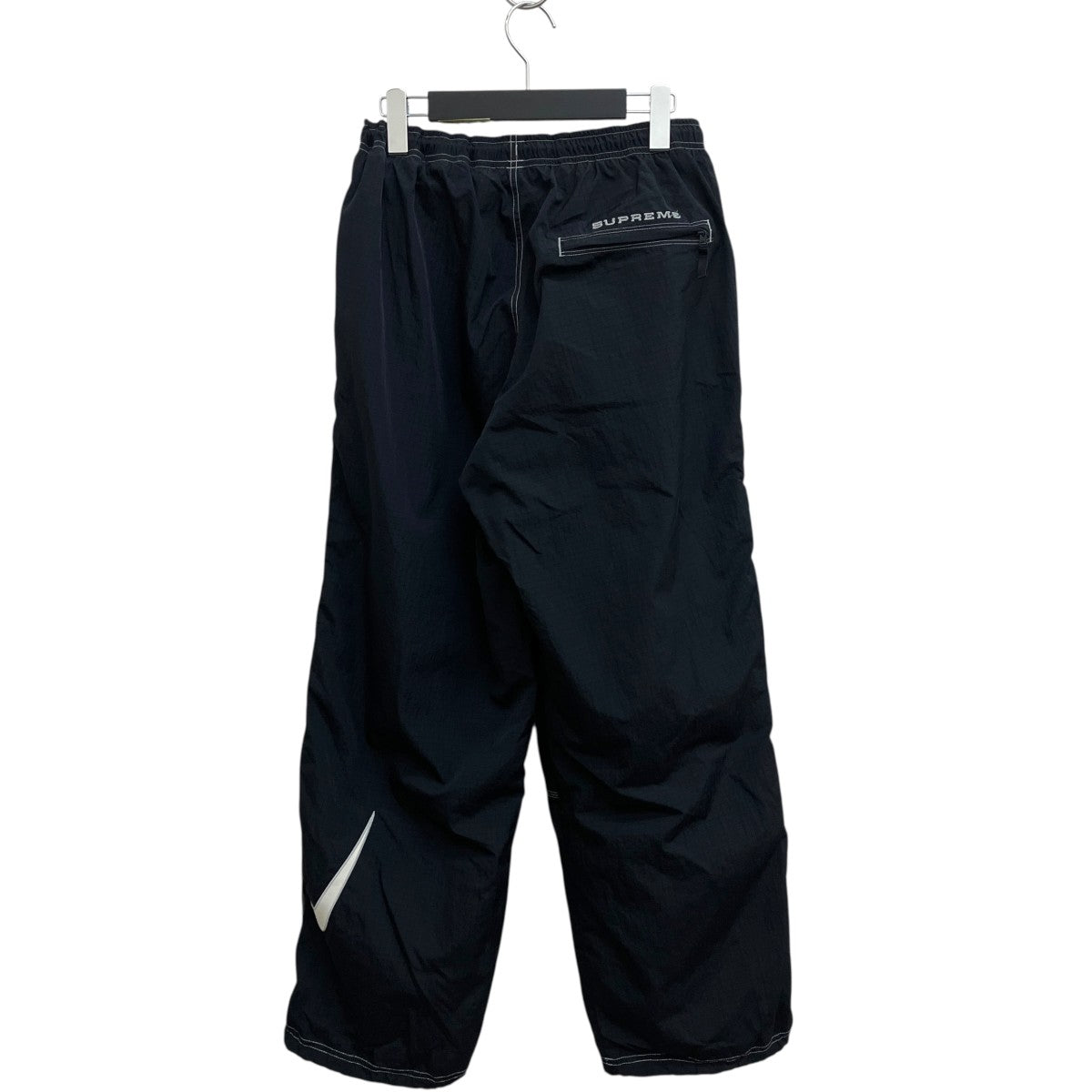 Supreme×NIKE 24SSRipstop Track Pantナイロンパンツ ブラック サイズ