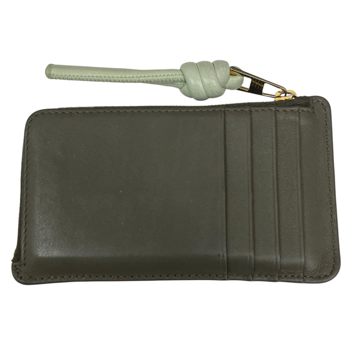 Knot coin cardholder in shiny nappa calfskinコインケース522338
