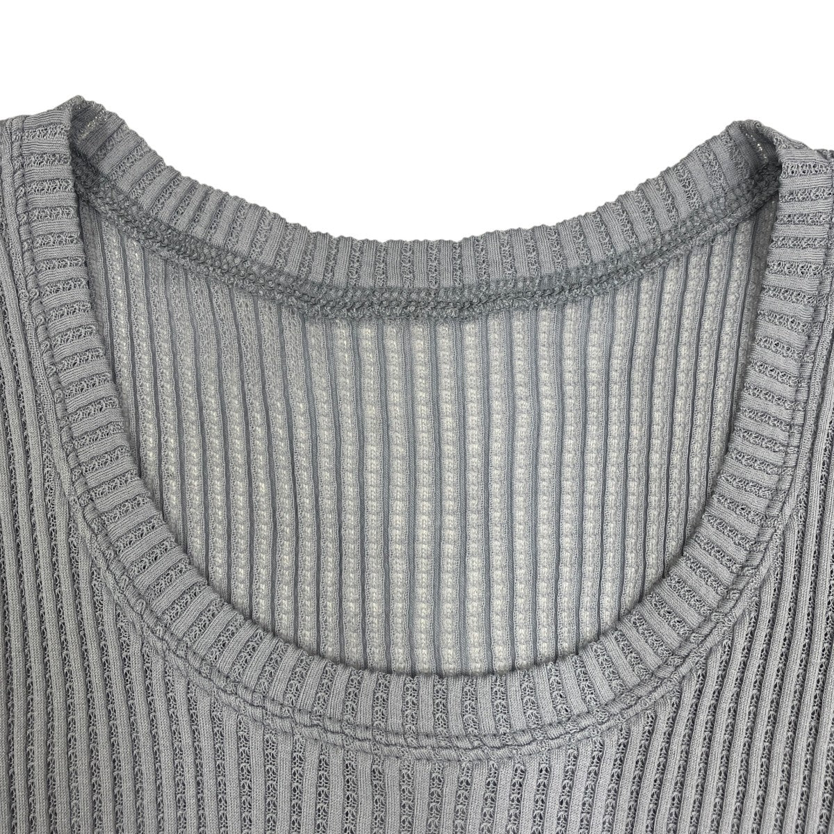 Mercerized Cotton Rib Jersey Sleeveless TopタンクトップMM26SS-JS036
