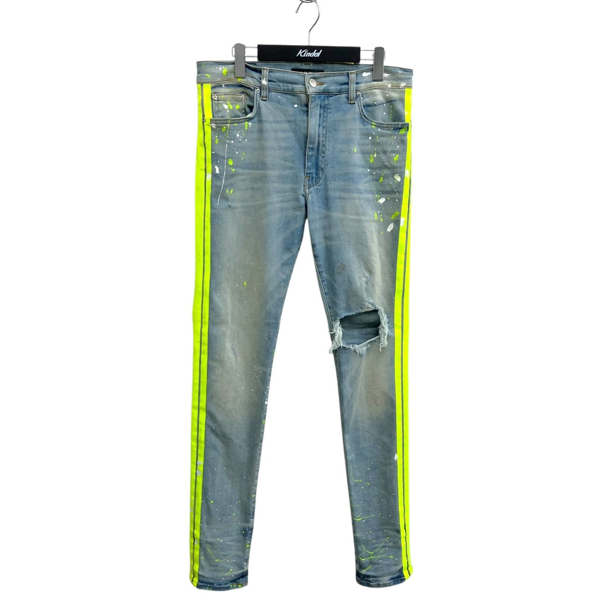 AMIRI Distressed Side Line Skinny Denim Pantsデニムパンツ