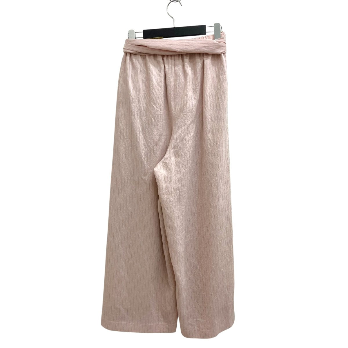 STRIPE PANTS W BELTパンツMLS26416-PINK