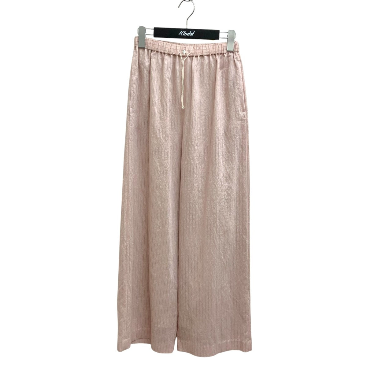 STRIPE PANTS W BELTパンツMLS26416-PINK