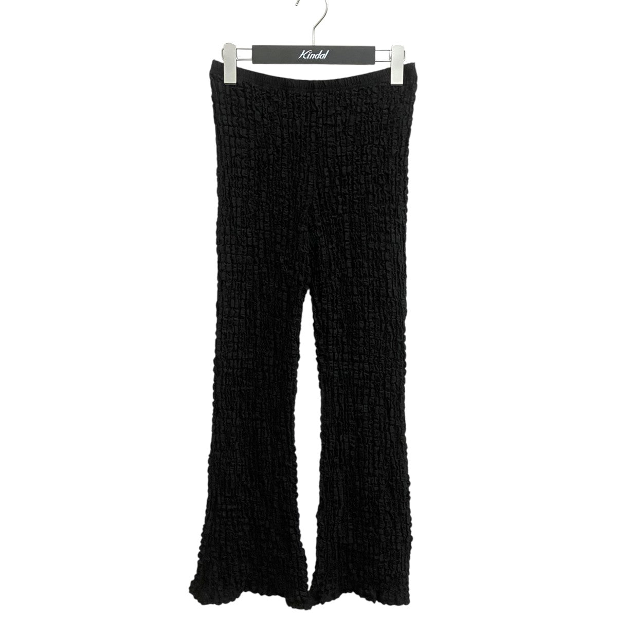 PHEENY(フィーニー) Shrink Lace Apron-Layered Flare Pantsレイヤード