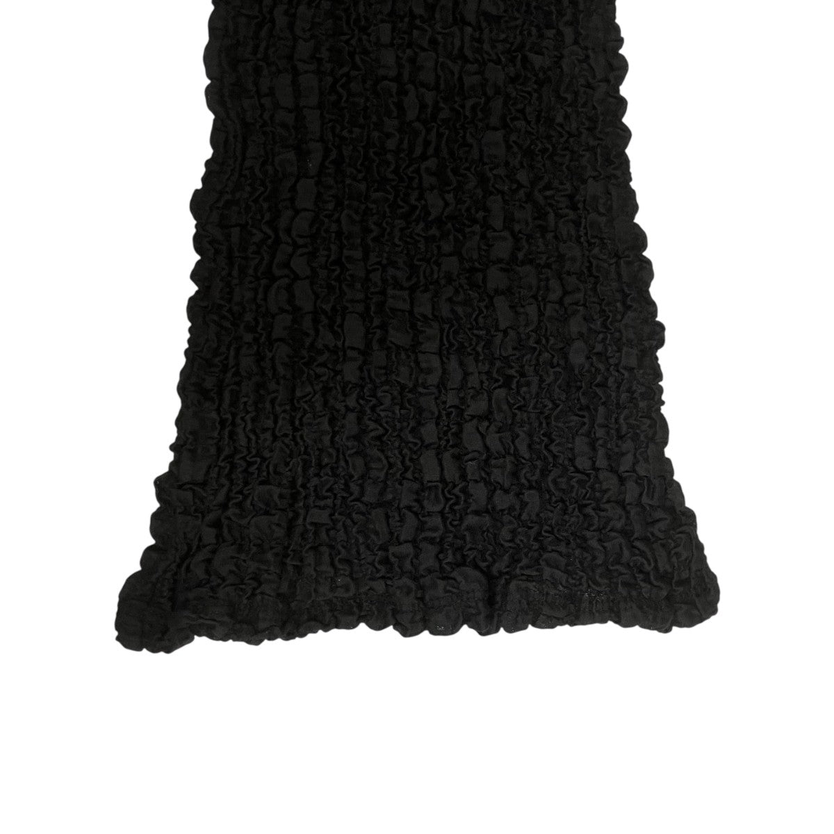 PHEENY(フィーニー) Shrink Lace Apron-Layered Flare Pantsレイヤード